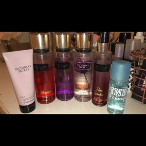 Victoria secret\ pink perfumes and lotion